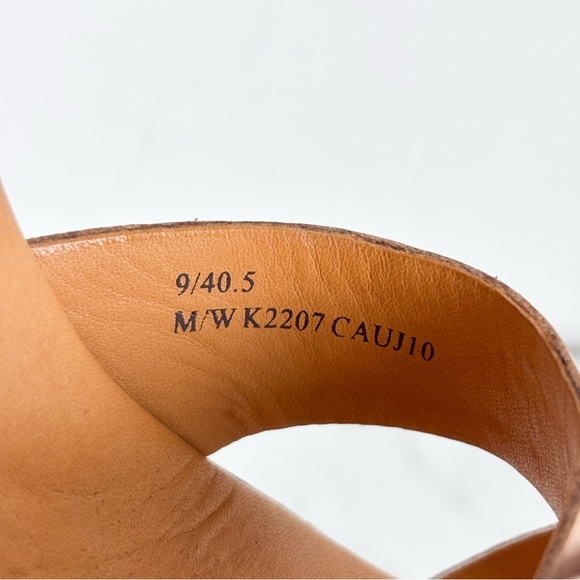 Kork-Ease Leather Strappy Heels Sz 9 - Picture 10 of 12